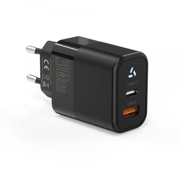 30W USB A GaN USB C Charger PD Type C Fast Charging Wall Adapter Quick Charge3.0 Phone Charger