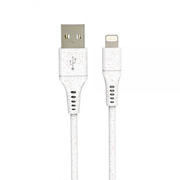 Eco-friendly Materials Biodegradable USB A to Lightning Cable Wheat Straw Mobile Phone Charger Eco Friendly USB Data Cable