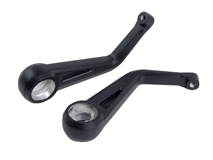 Motorcycle rearview mirror pole