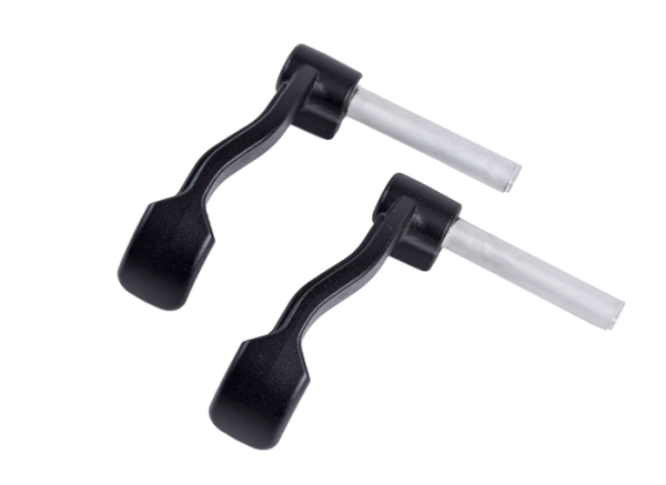 Motorcycle pump handle