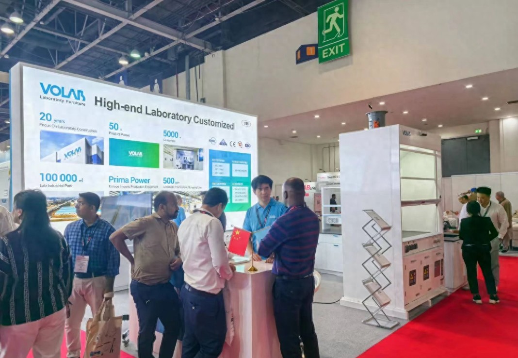 科技盛宴来袭 | VOLAB 沃尔莱博闪耀 2024 阿联酋迪拜实验仪器设备展（ARABLAB）