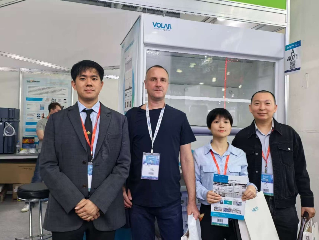 科技赋能・智能制造 | VOLAB沃尔莱博2025俄罗斯国际实验室分析展火热进行中