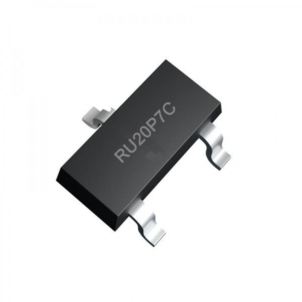 RU20P7C SOT23-3 -20V/-5A  P-Channel Advanced Power MOSFET Semiconductor Diode MOS