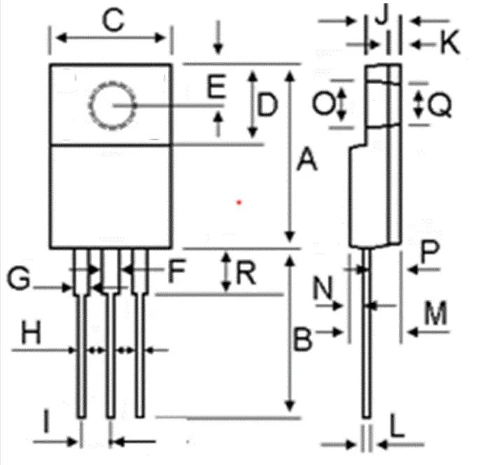 Mospec ITO-220AC Package Low Stored Charge Majority Carrier Conduction 20A 400V Ultra-Fast Recovery Diode
