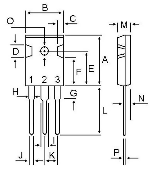 Mospec to-247 Package 40A 45V Schottky Diode Suitable for LED Drive Power