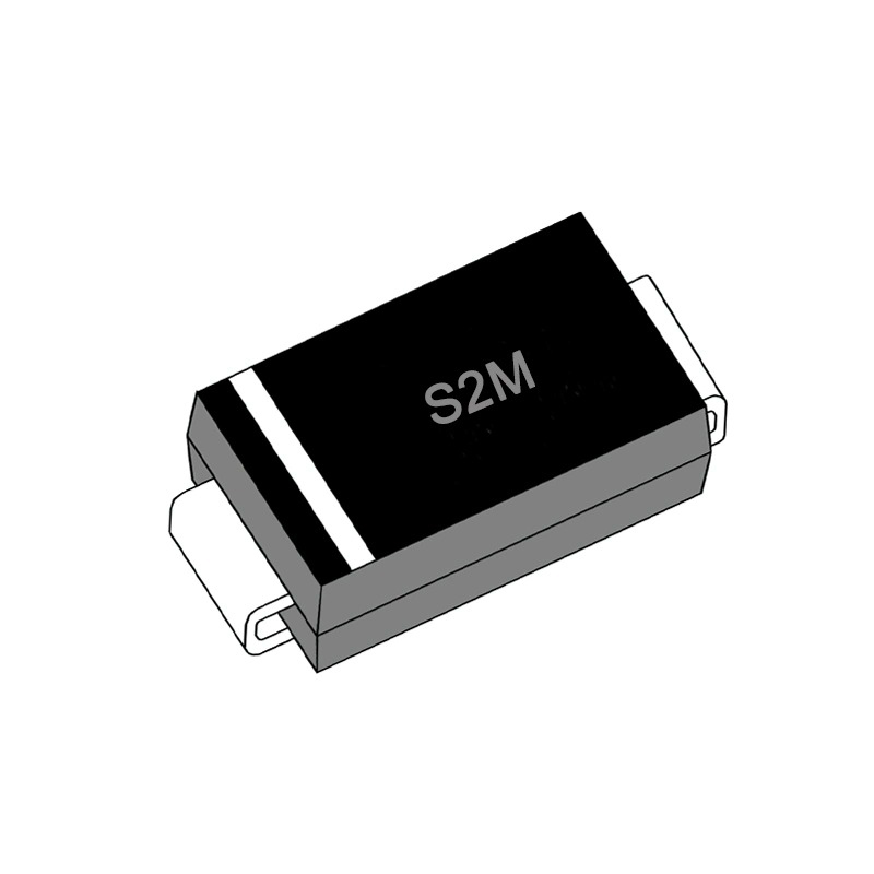 S2M 1.5Amp Standard Surface Mounted Rectifiers