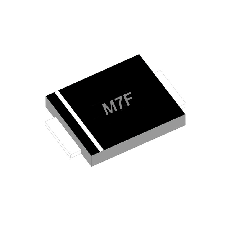 M7F  1.0Amp Standard Surface Mounted Rectifiers