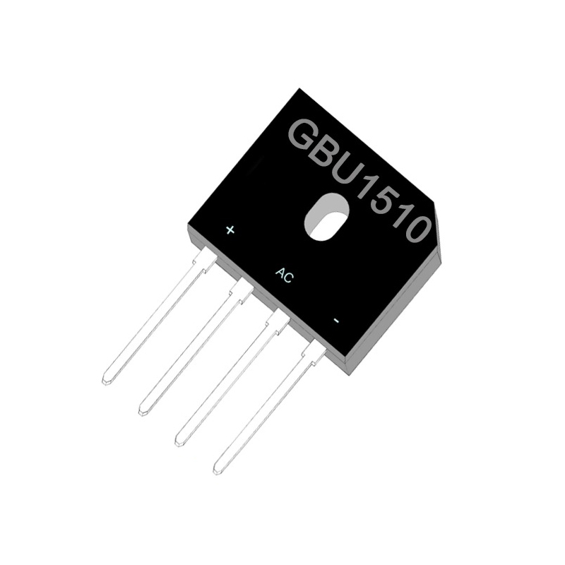 GBU15005~GBU1510 Single Phase 15.0Amp Glass passivated Bridge Rectifiers