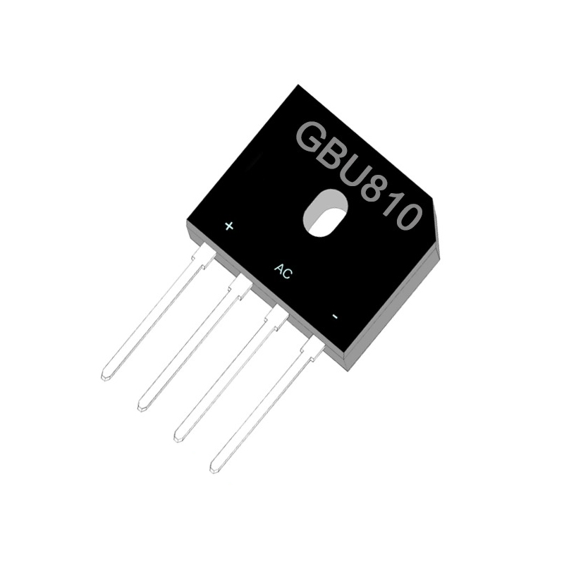 GBU810 GBU8005~GBU810 GBU Single Phase8.0Amp Glass passivated Bridge Rectifiers