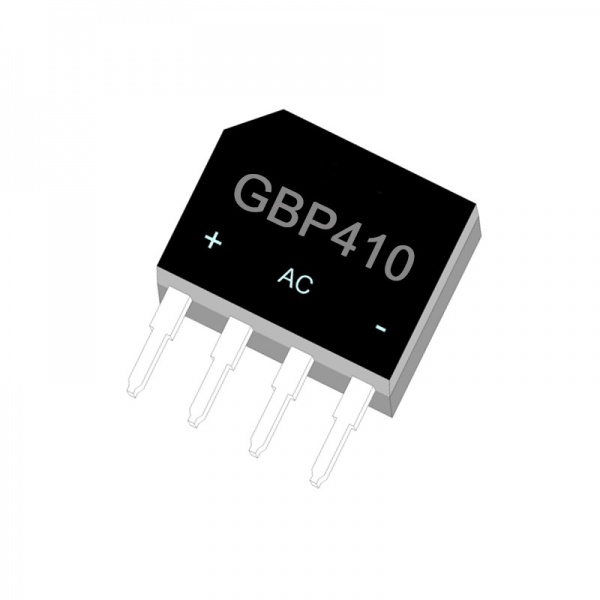 GBP4005~GBP410 GBP Single Phase 4.0Amp Glass passivated Bridge Rectifiers