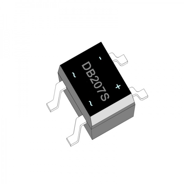 DB201S~DB207S DBS Single Phase 2.0Amp Glass passivated Bridge Rectifiers