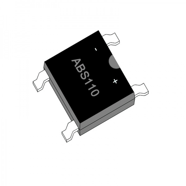1A 50 to 1000 V ABS110 Glass Passivated Bridge Rectifiers