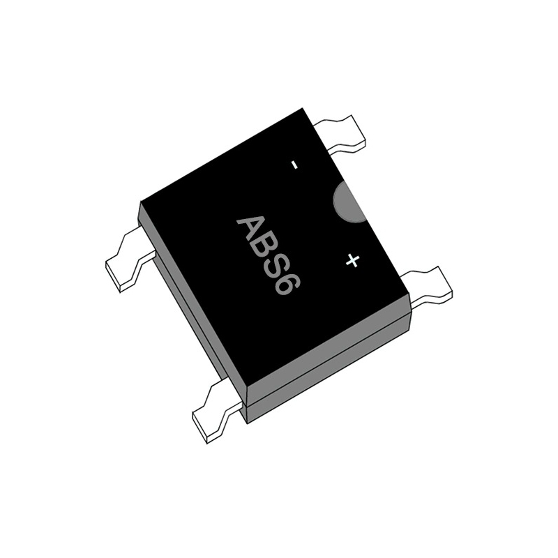 ABS6   Single Phase 1.0Amp Glass passivated Bridge Rectifiers