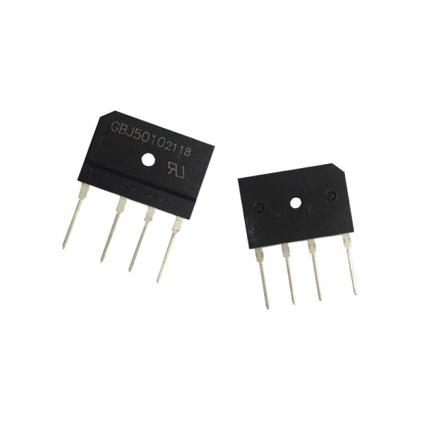 GBJ1508 GBJ 15A 800V GBJ1508 THRU GBJ1510 Reverse Voltage - 50 to 1000 Volts Forward Current - 15 Amperes Glass Passivated Bridge Rectifiers