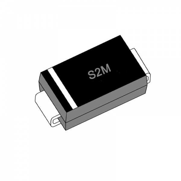 1.5AMP Standard Surface Mounted Rectifiers S2m