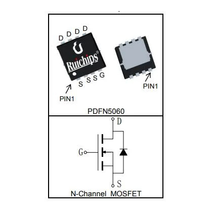 40V/40A Ruh4040m N-Channel Advanced Power Mosfet