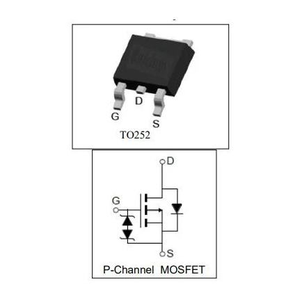 40V -32A Ru40L10L P-Channel Advanced Power Mosfet