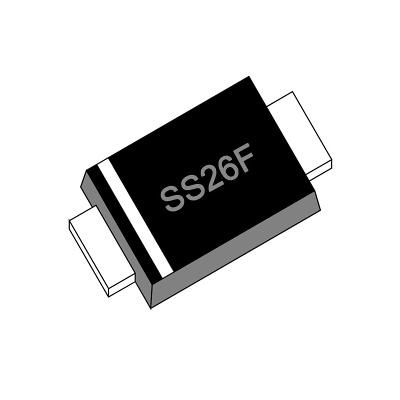 Ss26f 2A 60V Smaf Schottky Diodes Surface Mounted Schottky Barrier Rectifiers