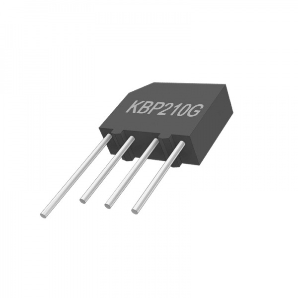 2A 50 to 1000 V Kbp210g Glass Passivated Bridge Rectifiers
