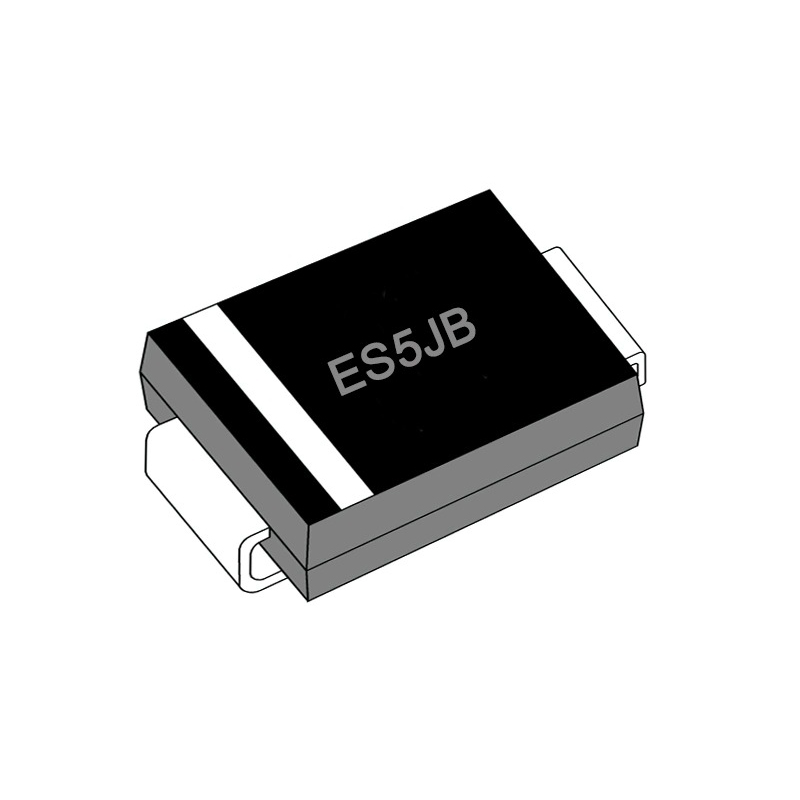 ES5AB~ES5JB  DO-214AA/SMB  5.0Amp Super Fast Recovery Surface Mounted Rectifiers