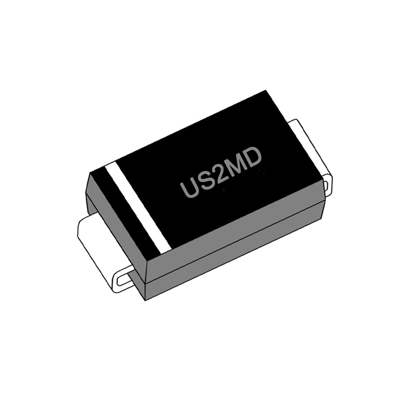 US2AD~US2MD DO-214ACSMA 1.5Amp Ultra Fast Recovery Surface Mounted Rectifiers