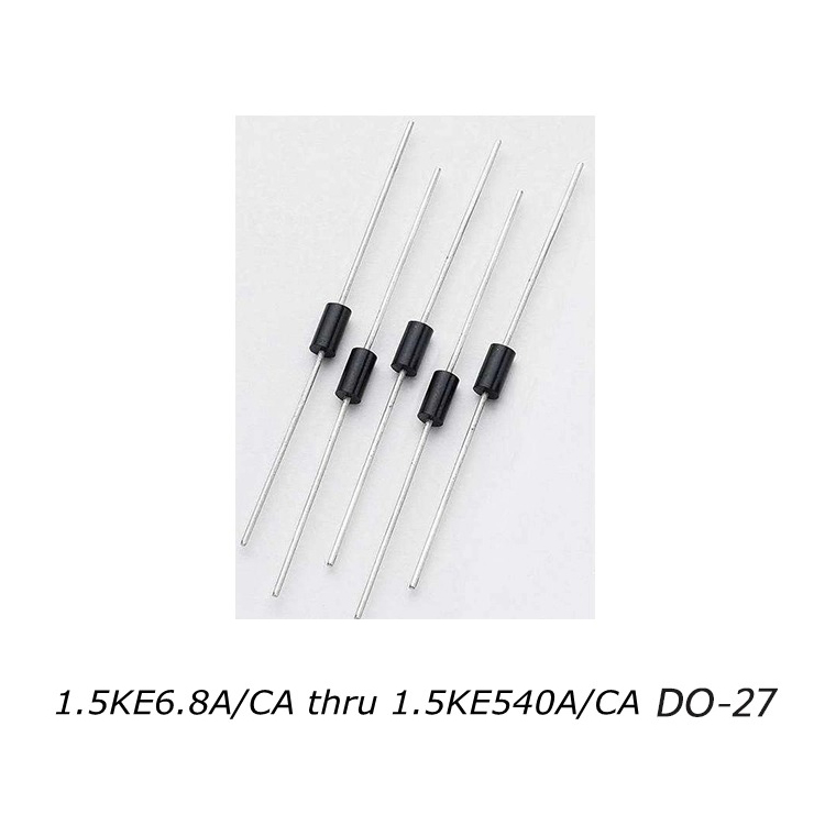 1.5KE200A TVS Diode 1.5KE6.8A/CA thru 1.5KE540A/CA 1N6267A thru 1N6303A Transient Voltage Suppressors Diode
