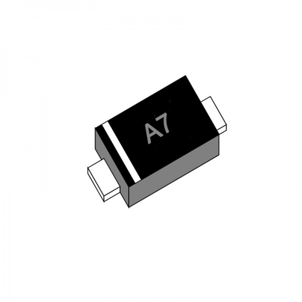 A7 1N4007 F7 M7 1A 1000V SMT Rectifiers diode