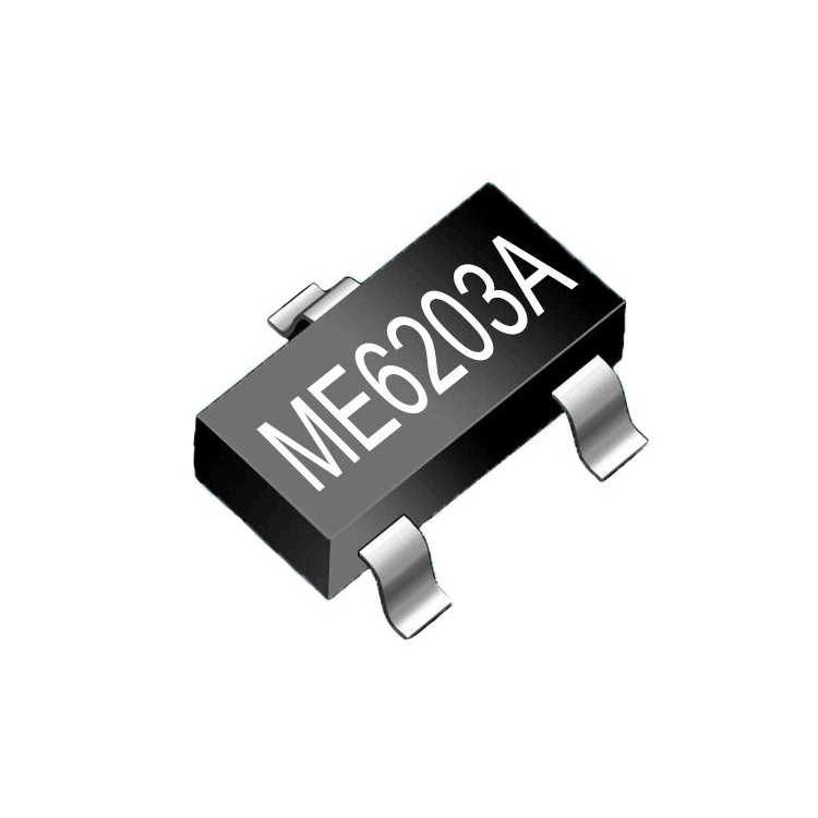 High PSRR,Low noise ME6203A SOT23-3 High Speed LDO Regulators Mosfet