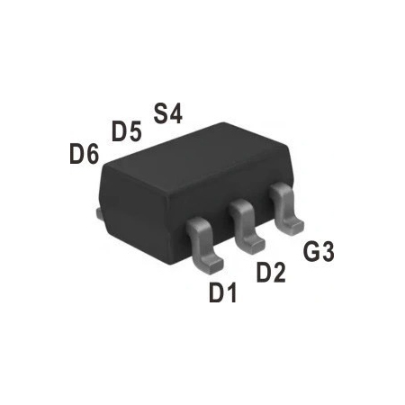 TSOP-6 SG60P48M-60V P-Channel Power MOSFET siliconegear