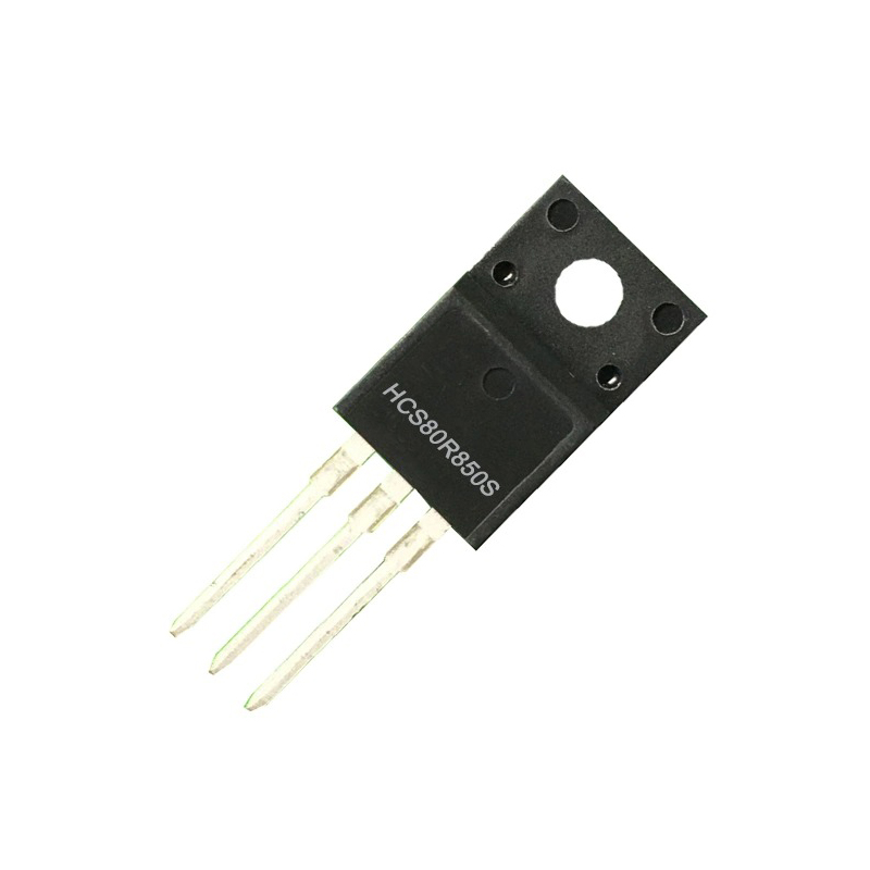 HCS80R850S TO-220F Package 800V 6.6A 0.85Ω Built-in ESD Diode Super Junction Mosfet