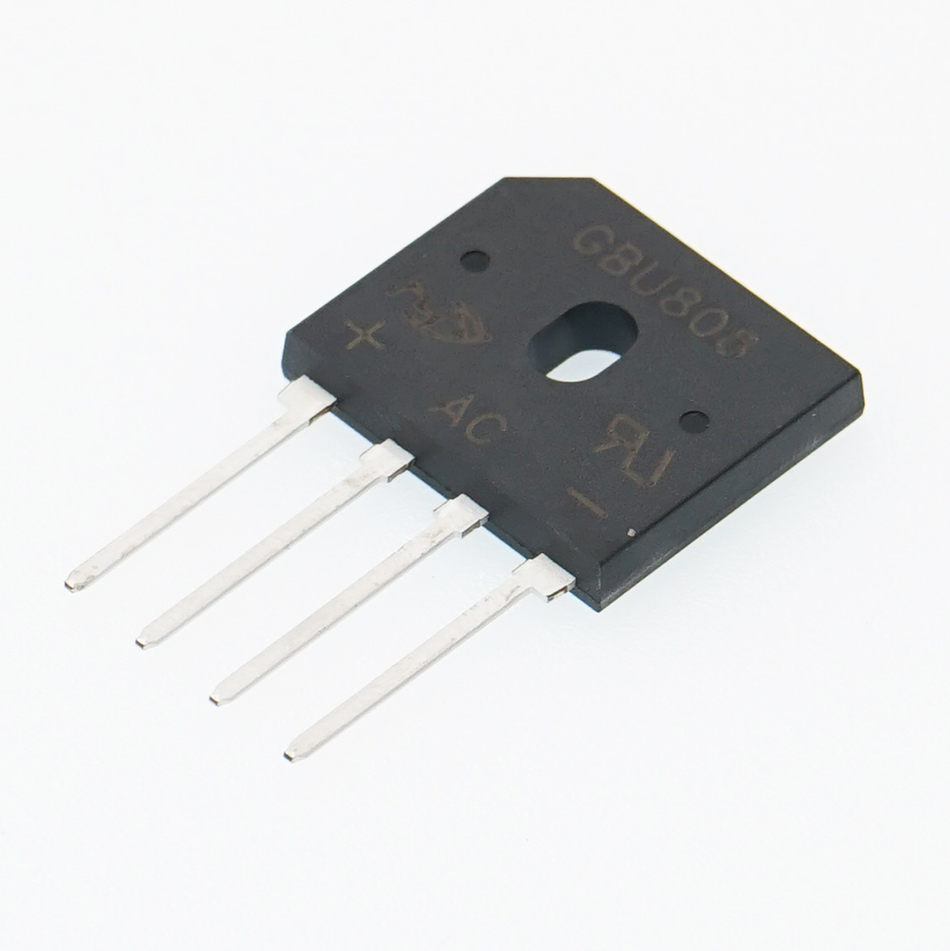 Glass Passivated Bridge Rectifiers Reverse Voltage - 50 to 1000 Volts Forward Current - 8.0 Amperes Manufacture Fetures Applications Diode GBU808