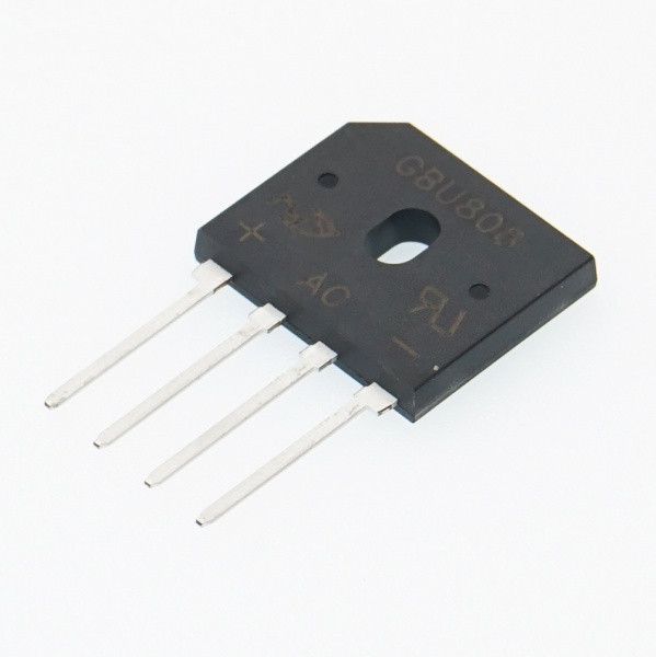 Glass Passivated Bridge Rectifiers Reverse Voltage - 50 to 1000 Volts Forward Current - 8.0 Amperes Manufacture Fetures Applications Diode GBU808