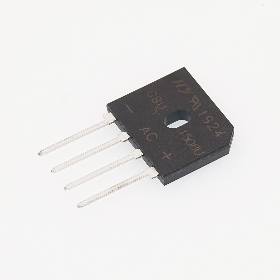 Glass Passivated Bridge Rectifiers GBU1508 Manufacture  Fetures Applications Reverse Voltage - 50 to 1000 Volts