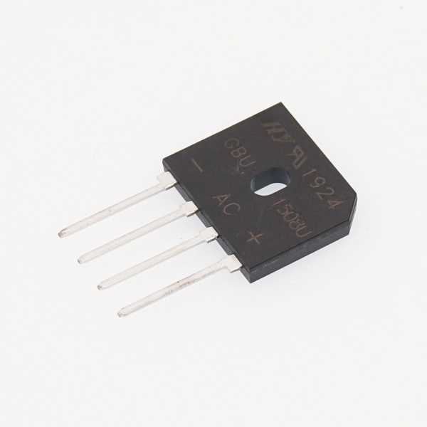 Glass Passivated Bridge Rectifiers GBU1508 Manufacture  Fetures Applications Reverse Voltage - 50 to 1000 Volts