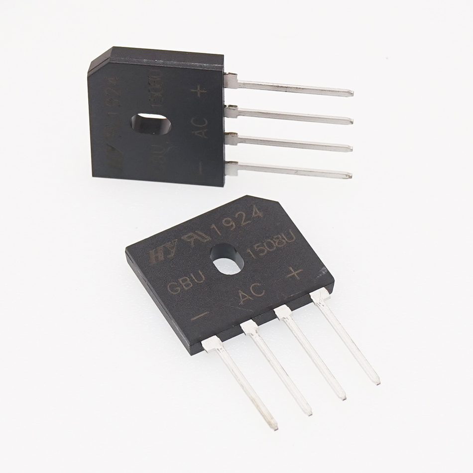 Glass Passivated Bridge Rectifiers GBU1508 Manufacture  Fetures Applications Reverse Voltage - 50 to 1000 Volts