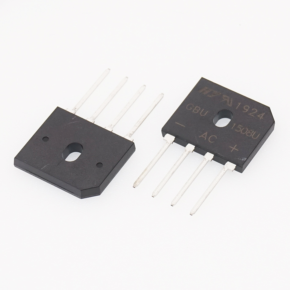 Glass Passivated Bridge Rectifiers GBU1508 Manufacture  Fetures Applications Reverse Voltage - 50 to 1000 Volts