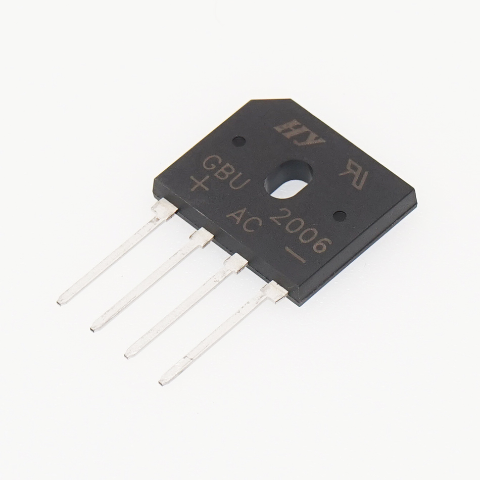 Glass Passivated Bridge Rectifiers Reverse Voltage - 50 to 1000 Volts Forward Current - 20 Amperes GBU2006 GBU