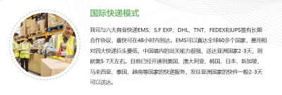 国际快递模式