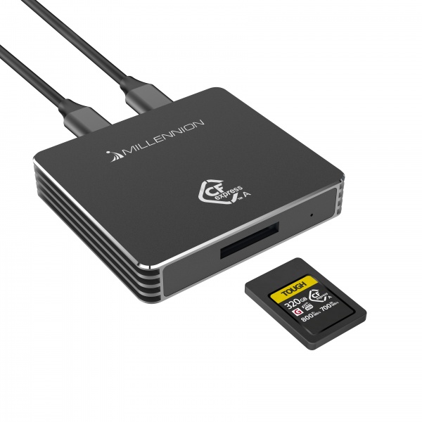 Cfexpress type-A card reader USB3.1 10G supports Apple OTG