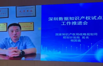 【知识产权工作站】深圳数据知识产权试点工作推进会