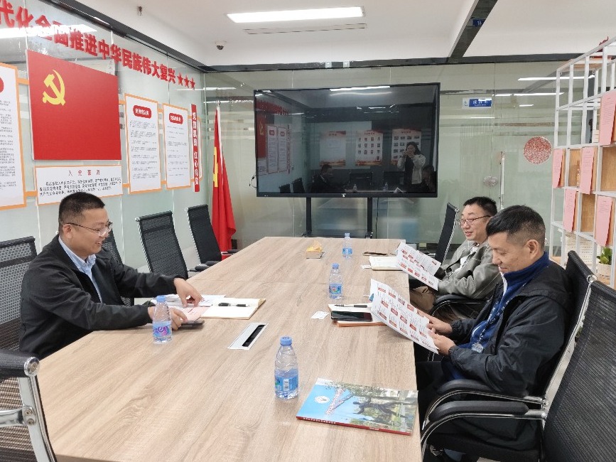 【促进会动态】新安街道企服中心领导到访我会座谈交流 共解企业难题凝聚发展合力