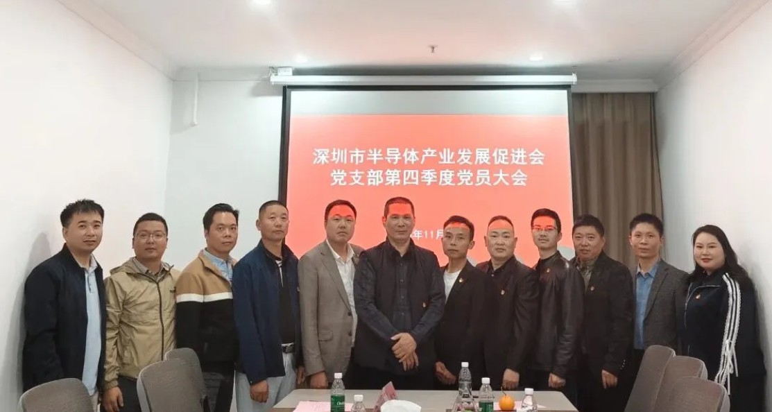 【党建动态】半导体促进会党支部第四季度党员大会召开：学习四中全会讲话 推进党员发展工作