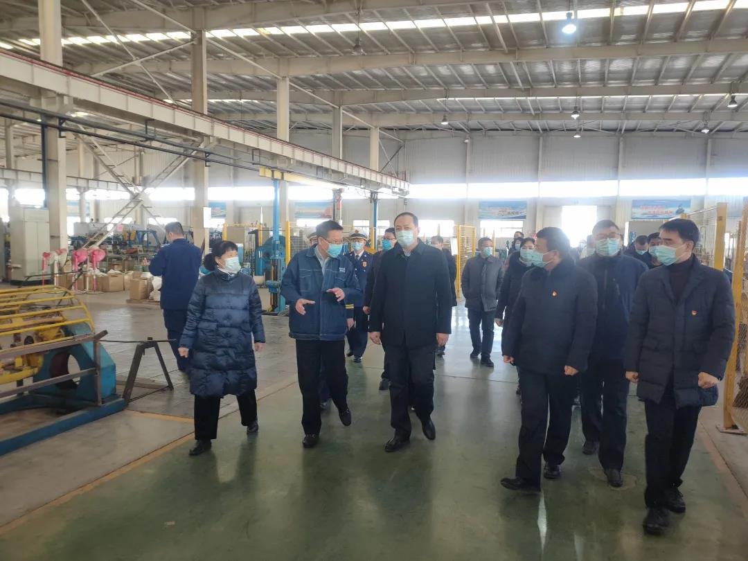 市委组织部张涛部长一行莅临我公司调研指导工作-益达注册有限公司