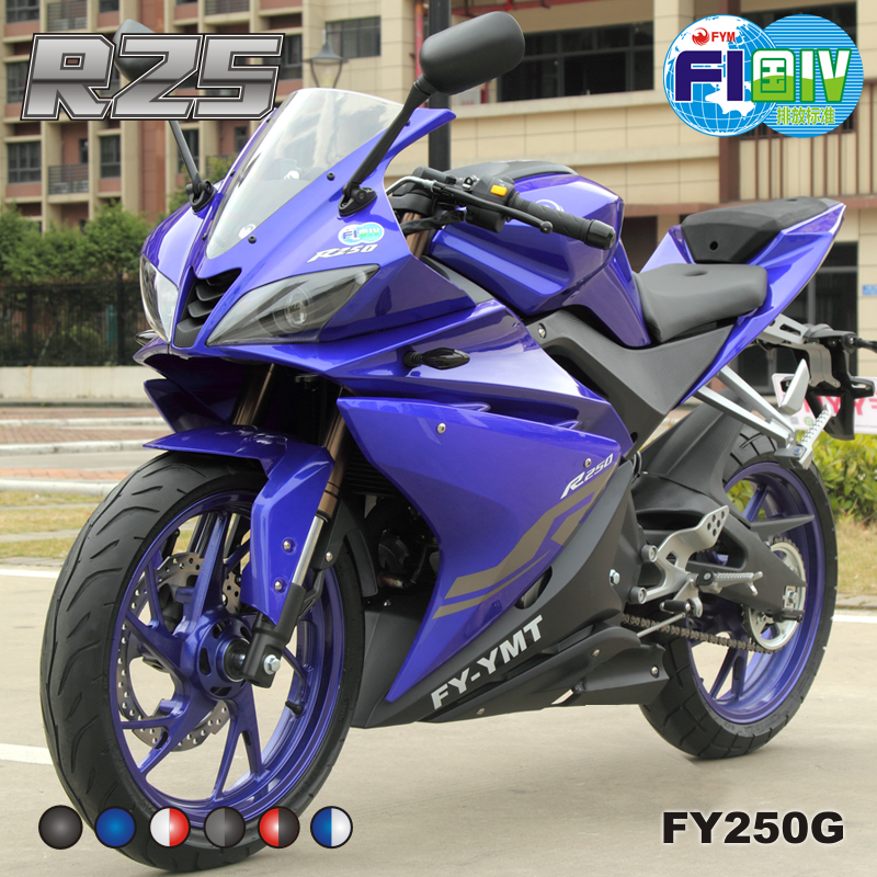 【定金】飞鹰摩托R25 FY250G跑车款 单缸水冷电喷