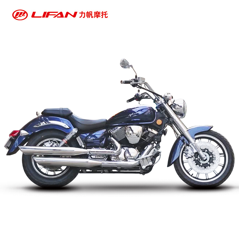 力帆摩托V16 LF250-E国四电喷美式双缸巡航机车太子车摩托车整车