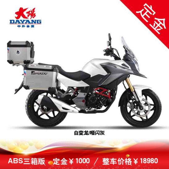 大阳天昴DY200-6A小排拉力车ABS/CBS版200cc水冷电喷摩托车