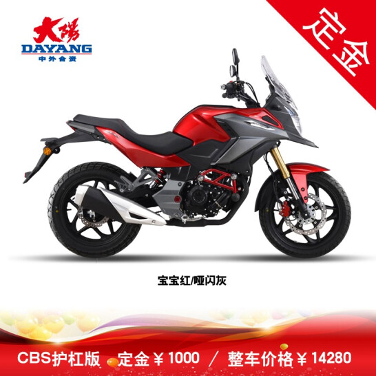 大阳天昴DY200-6A小排拉力车ABS/CBS版200cc水冷电喷摩托车