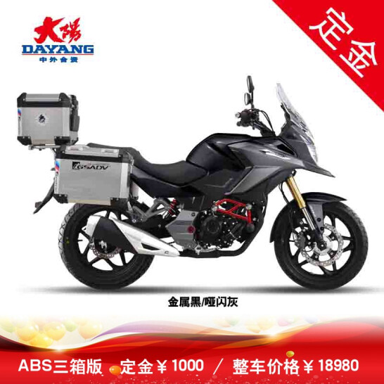 大阳天昴DY200-6A小排拉力车ABS/CBS版200cc水冷电喷摩托车