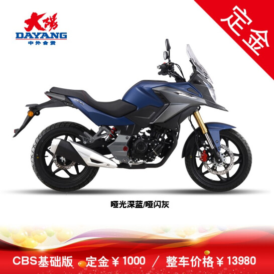 大阳天昴DY200-6A小排拉力车ABS/CBS版200cc水冷电喷摩托车