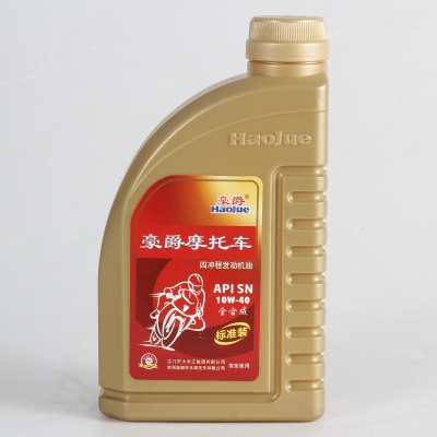 豪爵摩托车四冲程发动 全合成机油（API SN）10W-40
